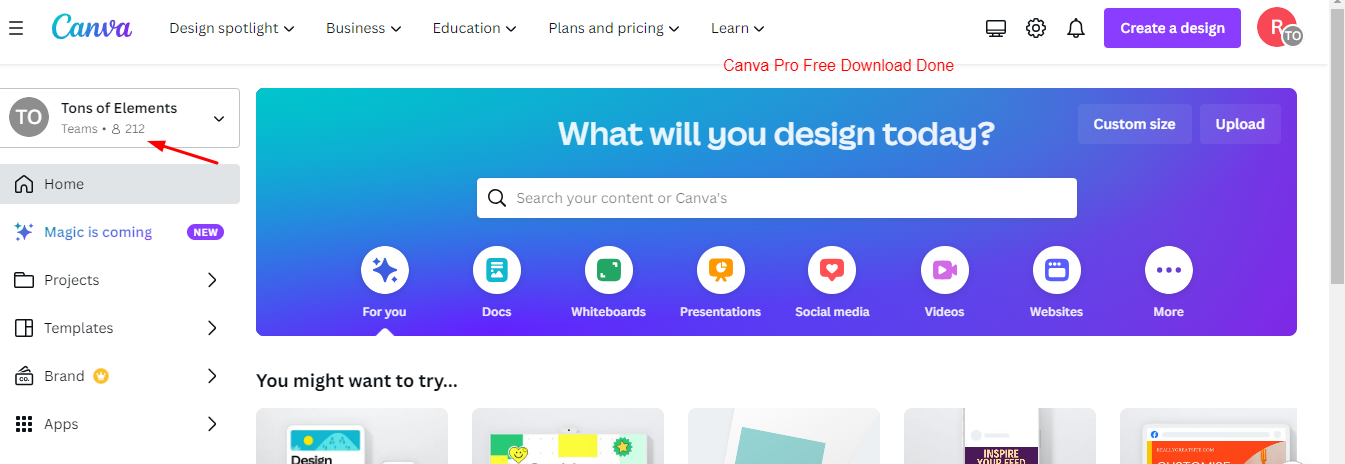 Canva Pro For Free